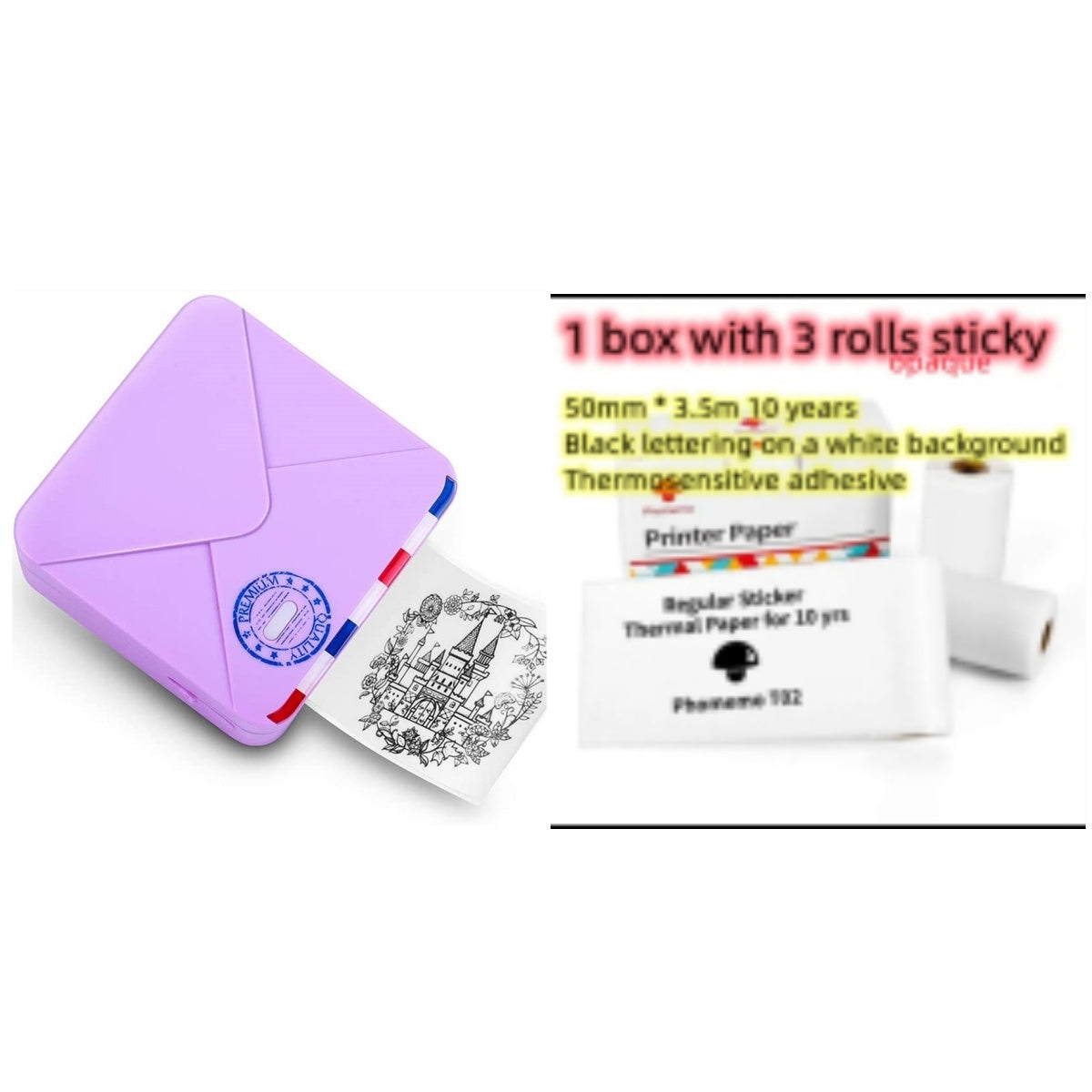 Ibo Mini Bluetooth Portable Thermal Printer