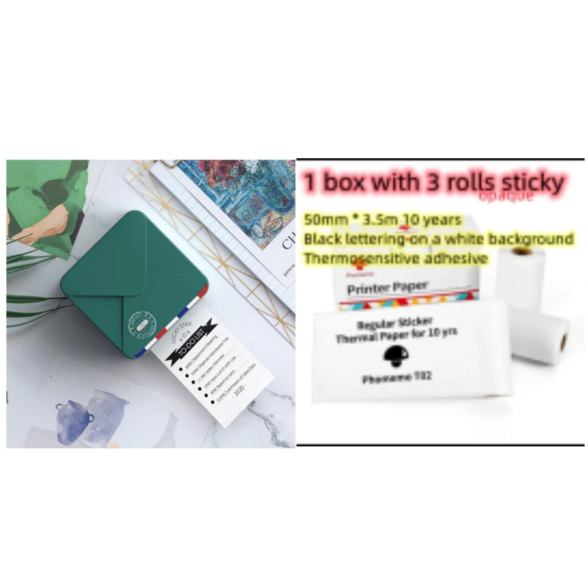 Ibo Mini Bluetooth Portable Thermal Printer