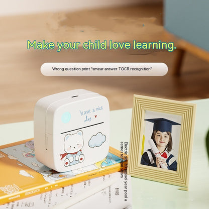 Student HD Wrong Question Printer Portable Mini Learning Machine