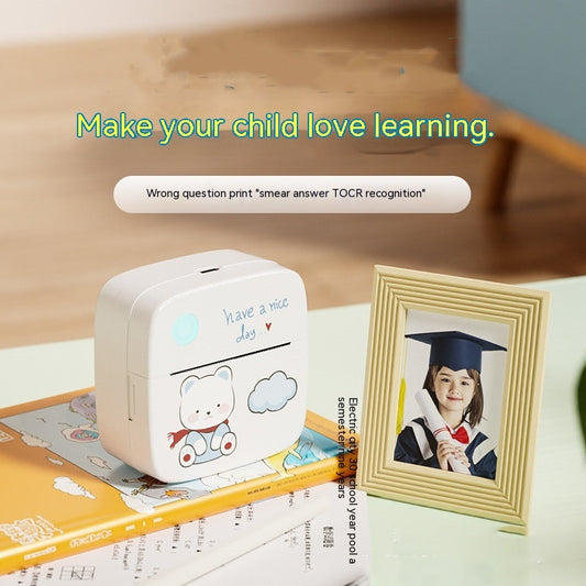 Student HD Wrong Question Printer Portable Mini Learning Machine