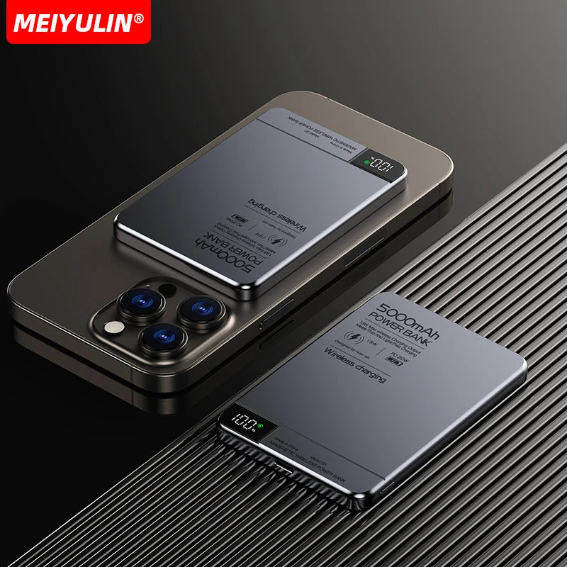 minty Wireless Magnetic Power Bank