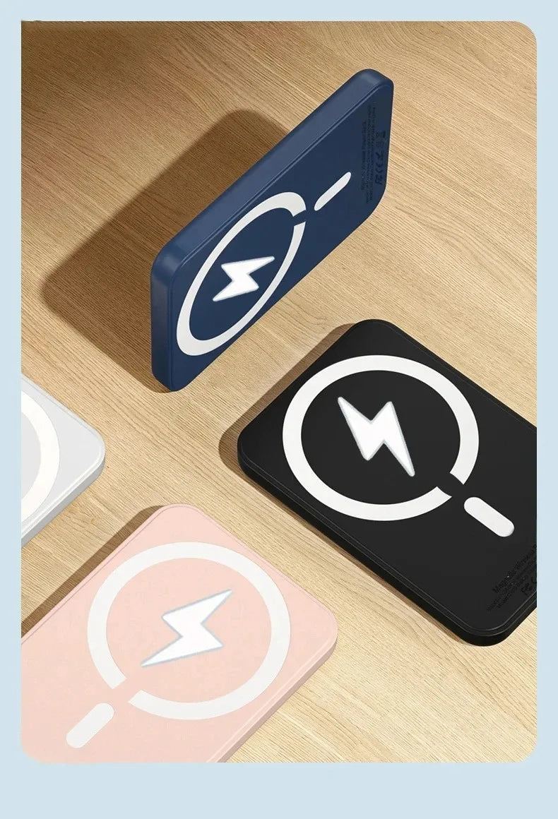 Fast Magnetic Power Bank Wireless
