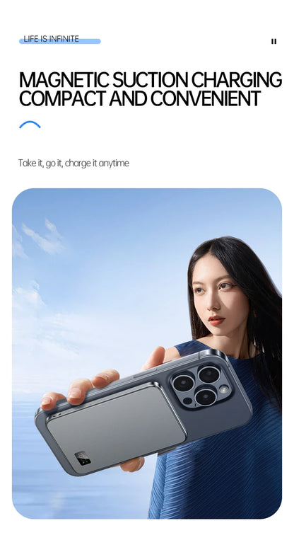 Azz Ultra Thin Magnetic Power Bank