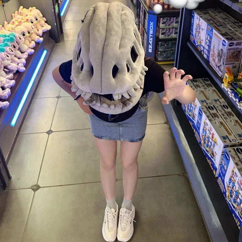 Plush Dinosaur Skeleton Outfit.