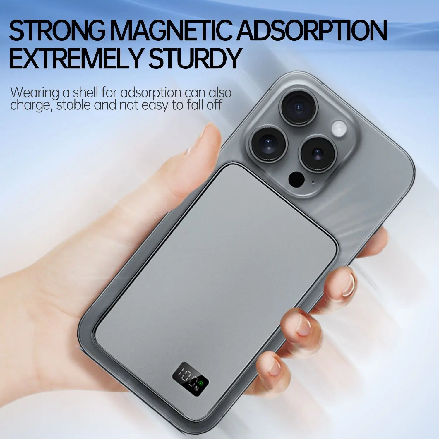 Azz Ultra Thin Magnetic Power Bank