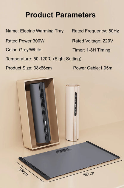 Sem Food Warmer Plate Foldable Tray