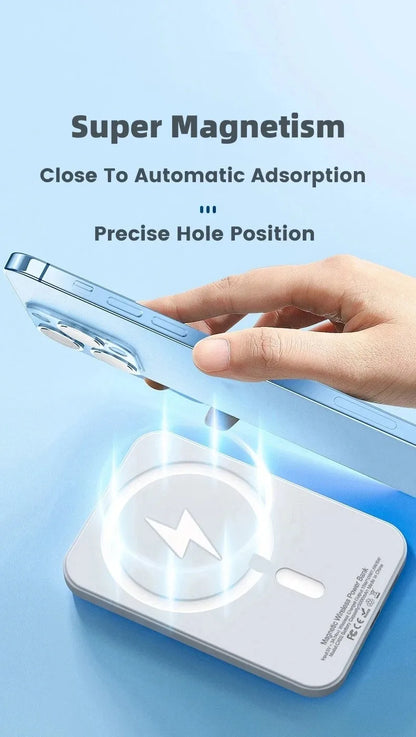 Fast Magnetic Power Bank Wireless