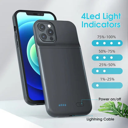 Rugged Outer shell  battery Charging Case