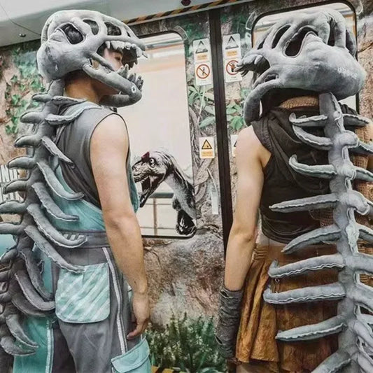 Plush Dinosaur Skeleton Outfit.