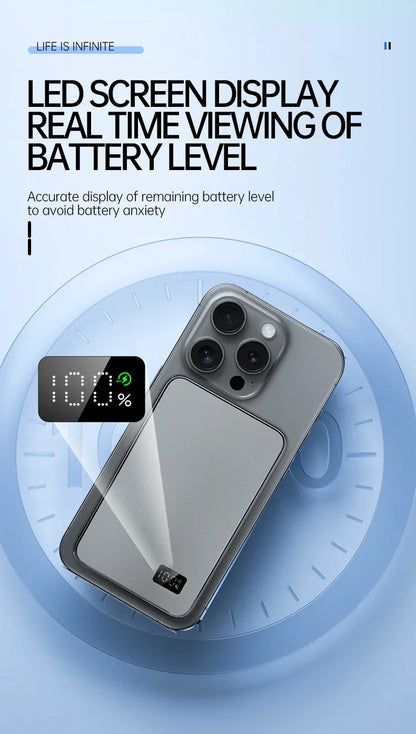 Azz Ultra Thin Magnetic Power Bank