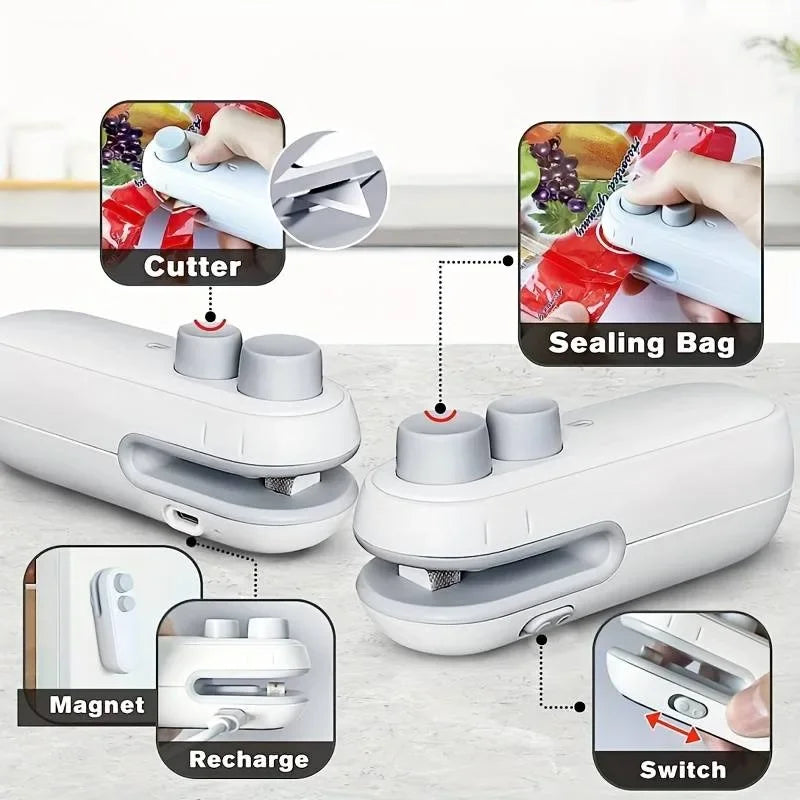 Mini Portable Plastic Bags Sealer