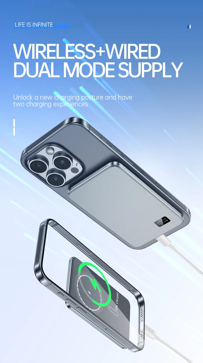 Azz Ultra Thin Magnetic Power Bank