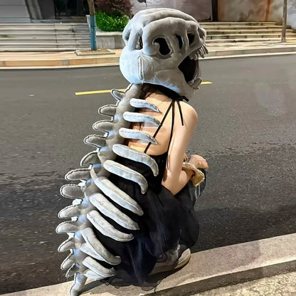 Plush Dinosaur Skeleton Outfit.