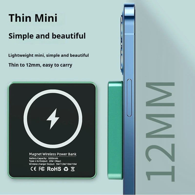Wireless Magnetic Power Bank