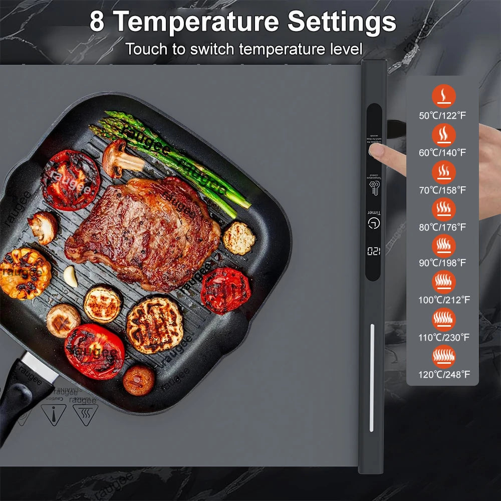 Tem  Food Tray Plate Warmer Mat