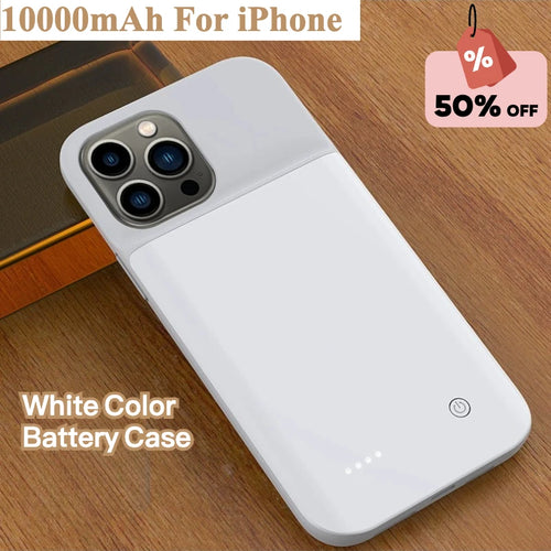 White Rax Iphone Power Bank