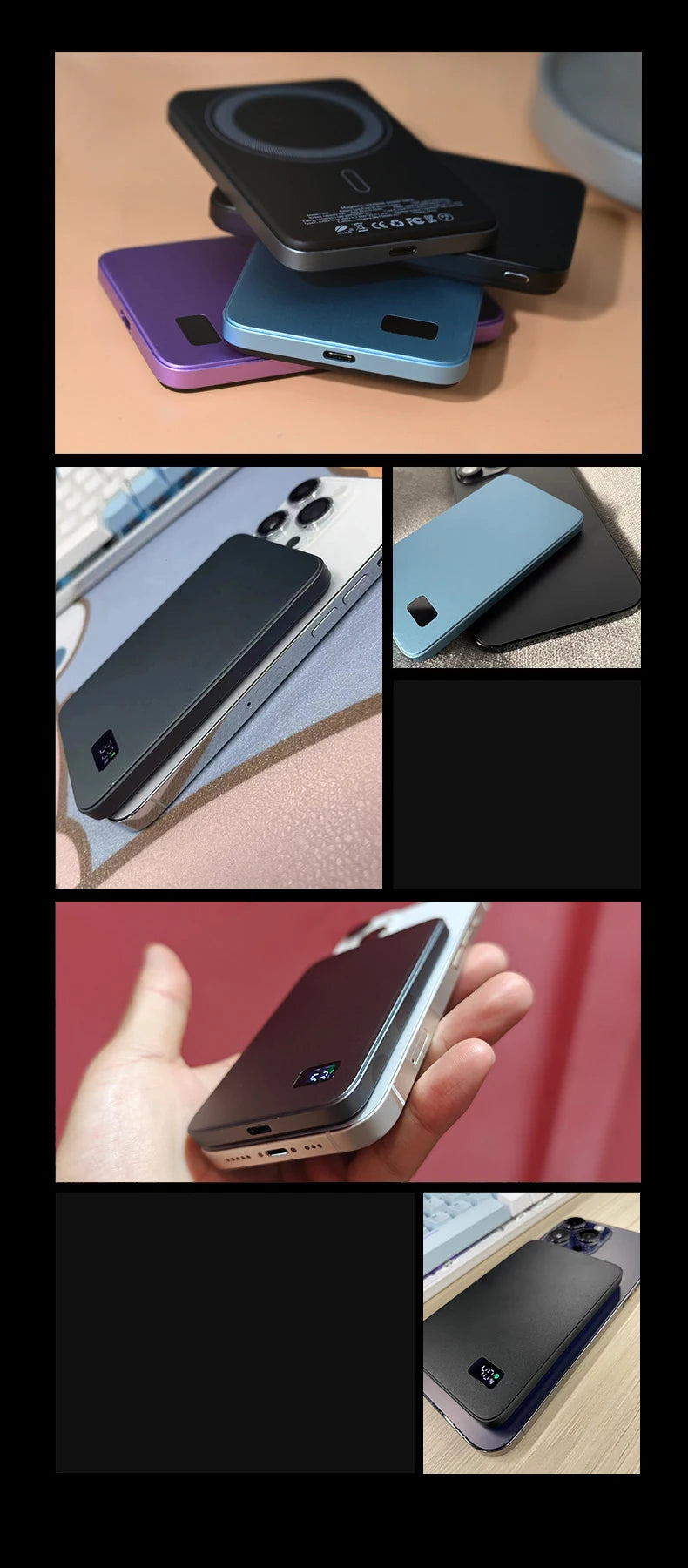 Azz Ultra Thin Magnetic Power Bank