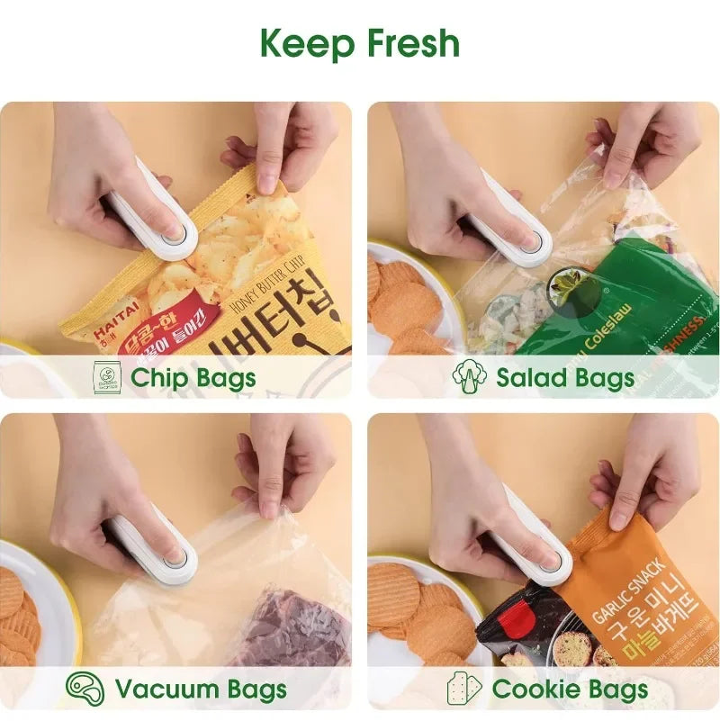 Mini Portable Plastic Bags Sealer