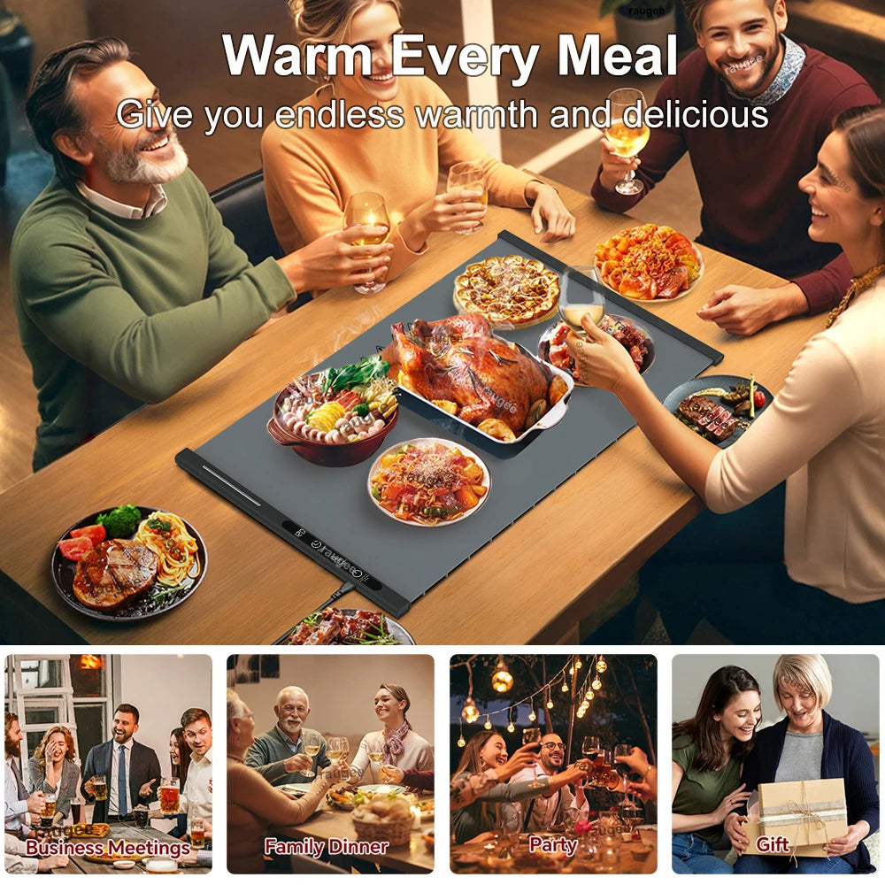 Tem  Food Tray Plate Warmer Mat