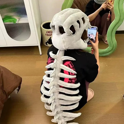 Plush Dinosaur Skeleton Outfit.