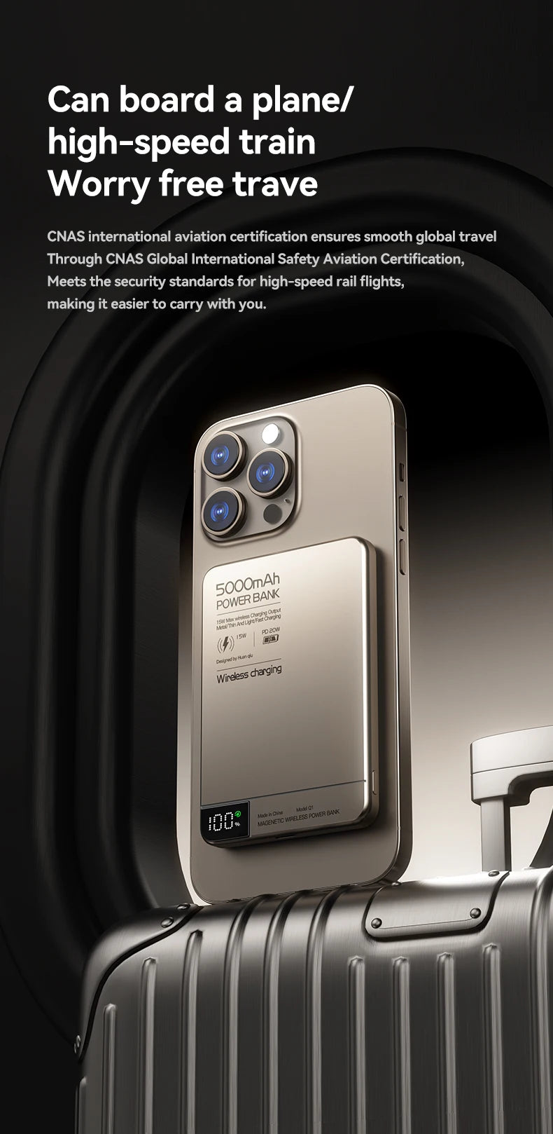 minty Wireless Magnetic Power Bank