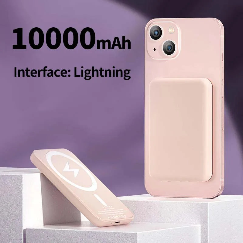 Fast Magnetic Power Bank Wireless