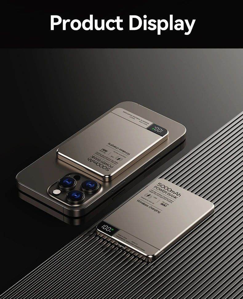 minty Wireless Magnetic Power Bank